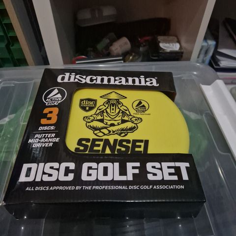 Discmania disc golf sett med 3 discer