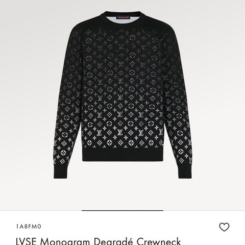 Louis Vuitton Monogram sweater