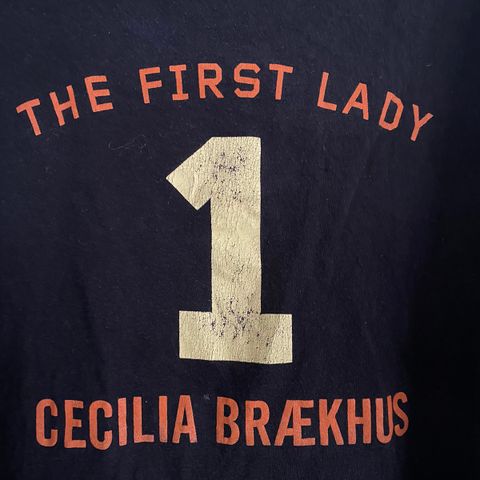 T-skjorte Cecilia Brækhus / The First Lady