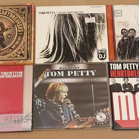 Tom Petty & The Heartbreakers CD Liste