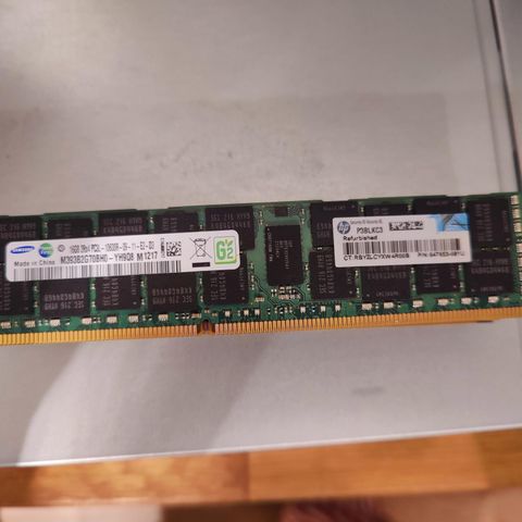 16GB RAM 2Rx4 PC3L-10600R-9-11-E2