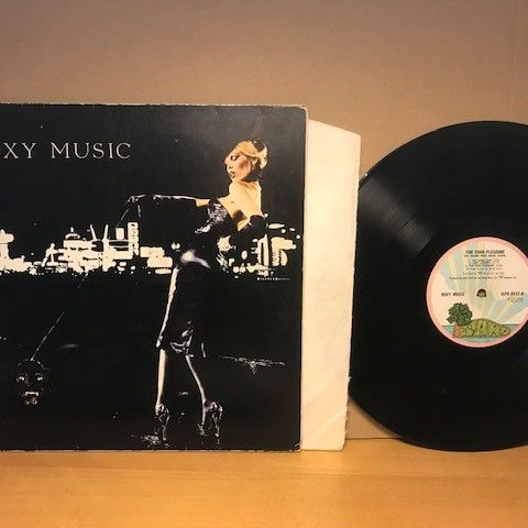 Vinyl, Roxy Music    For your pleasure  the second Roxy Music album ILPS9232