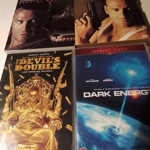 Die Hard 1-2 - Dark Energy- Devils Double- The Double - Dødelig Våpen