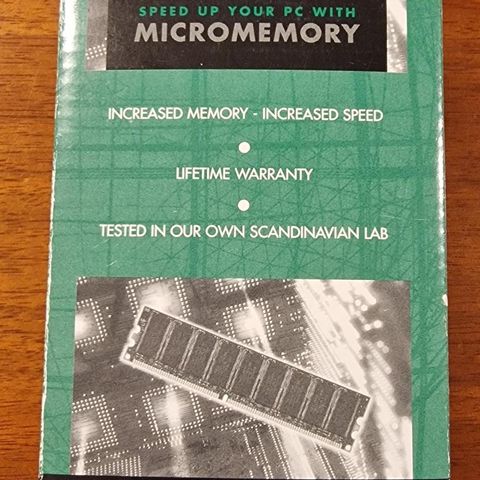 Ubrukt Micromemory 1GB DDR 266MHZ (MMC7497/1G)