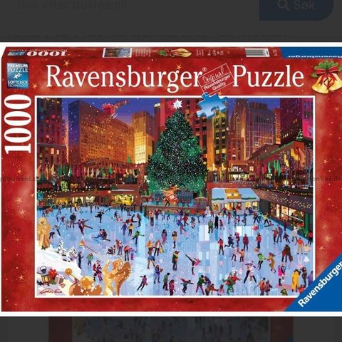 Puslespill 1000 Ravensburger