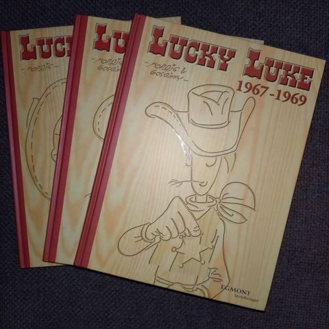 Lucky Luke innbundete samlinger