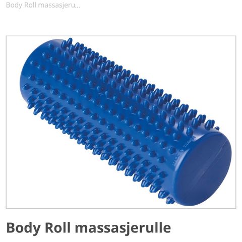 Body roll massasje rulle