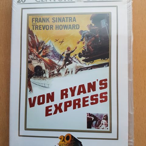 VON RYAN`S EXPRESS 1965 DVD NY I PLAST