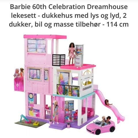 Barbie hus 60th Celebration Dreamhouse