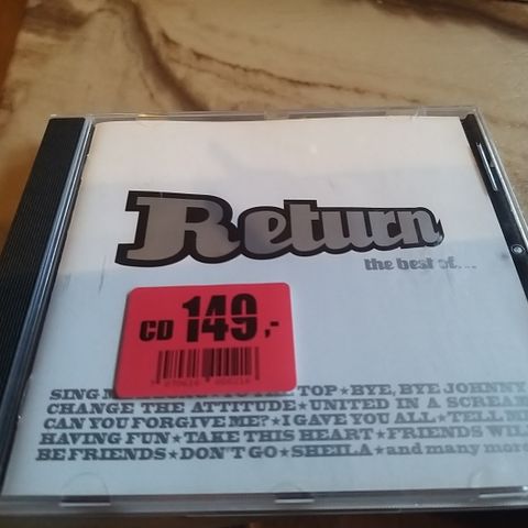 Selger Return  The Best Of  CD