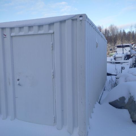 Container med kjølerom og baderom