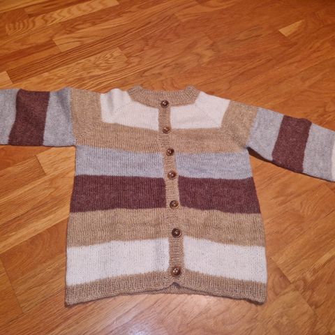 Sorbet cardigan brun