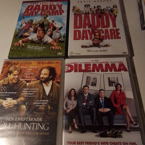 Den Enestående Will Hunting- Dilemma- Daddy Day Camp- Daddy Day Care