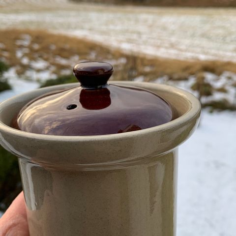 Retro krukke med lokk fra Denby Stoneware