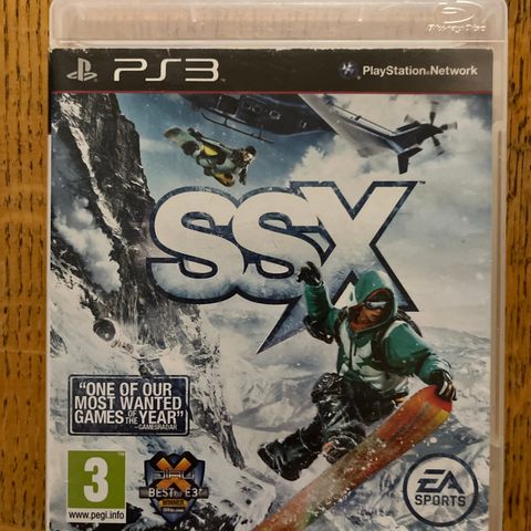 ps3 spill SSX snowboarding