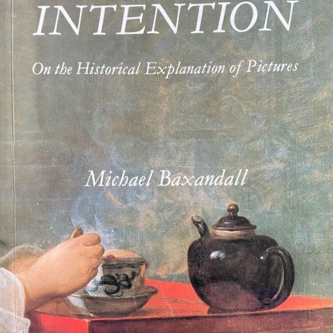 Kunstbok: "Patterns of Intention". Engelsk. Paperback