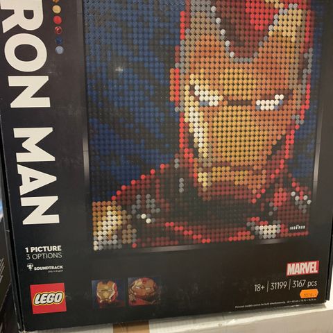 Uåpnet Iron Man