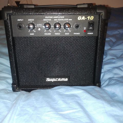 Supreme guitar amplifier