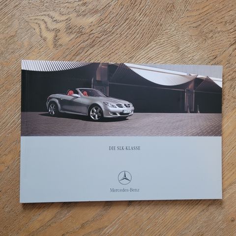 Brosjyre Mercedes SLK-Klasse R171 2006 (utgave 04/05)