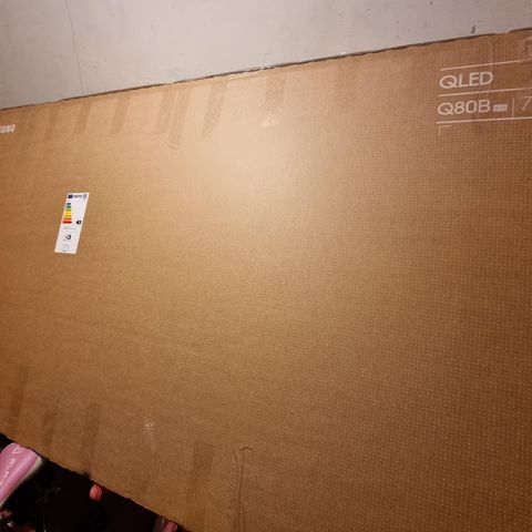 Tv Eske Samsung 75" THIS IS ONLY BOX !!!!