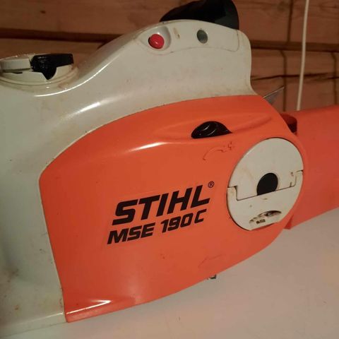 Elektrisk STIHL MSE 190 C selges