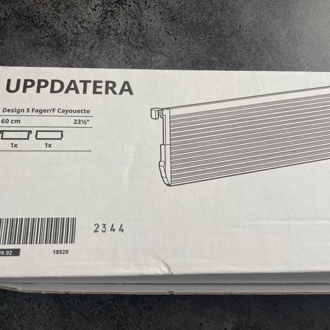 Avdeler for skuff 60cm NY IKEA