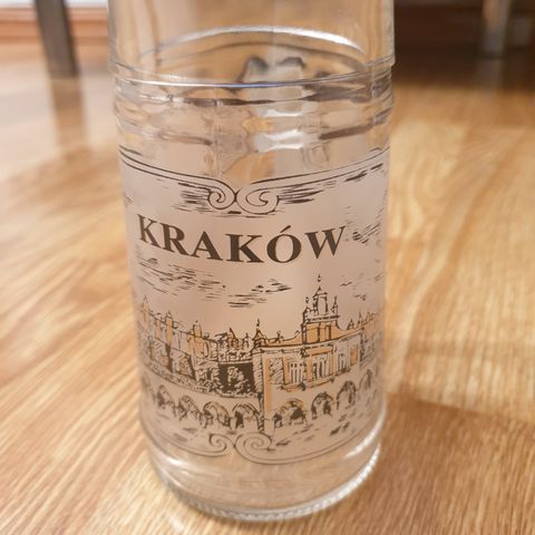 Glass/Krus med KRAKOW motiv