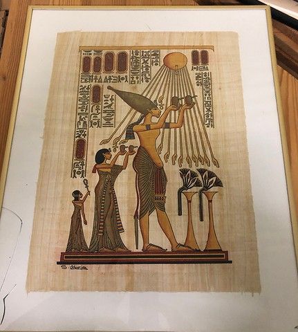 Papyruskunst.  S Gharib.