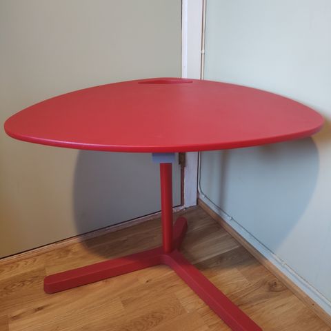 Rødt bord vintage IKEA