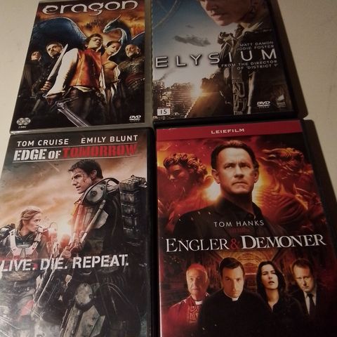 Edge of Tomorrow- Engler & Demoner- Eragon- Elysium