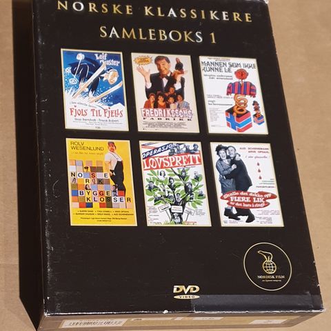 Norske Filmklassikere Samleboks 1 - 6xDVD