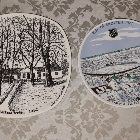 Platter fra Larvik