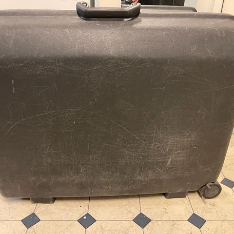 Samsonite blå koffert