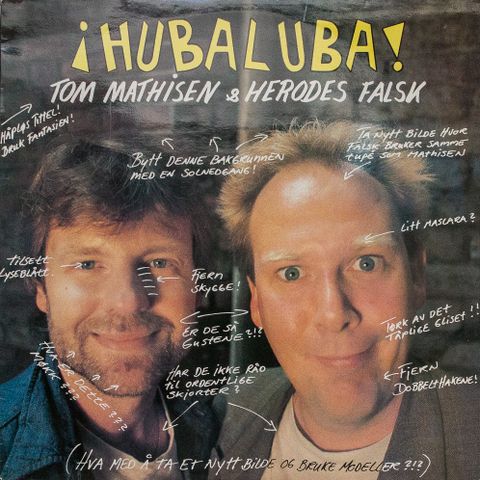 LP Tom Mathisen & Herodes Falsk - Hubaluba! 1987 Norway