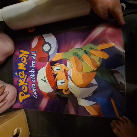 3 forskjellige pokemon plakater