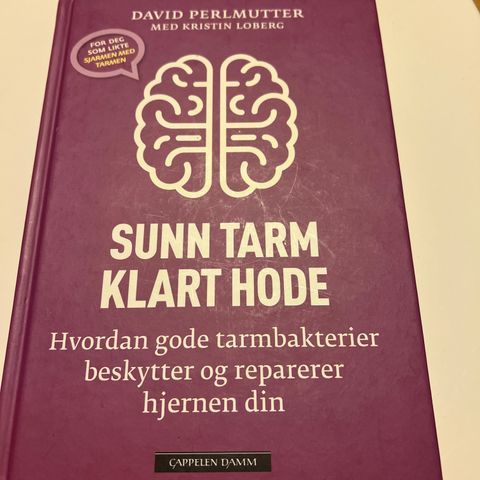 Sunn tarm - klart hode