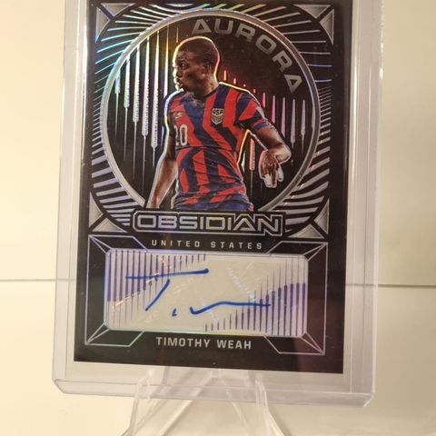 Timothy Weah auto