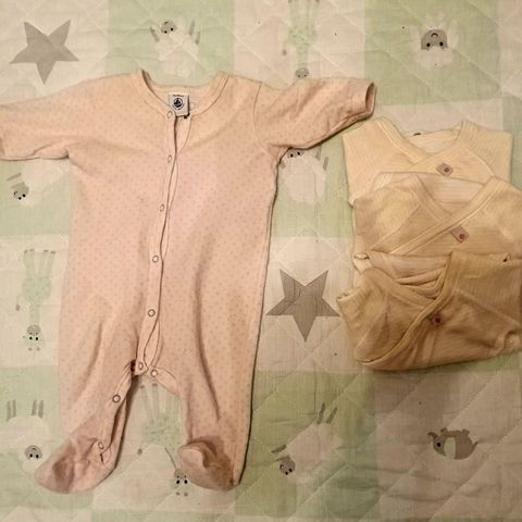 Liten klespakke ull Petit Bateau str.56/60