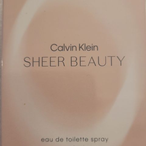 Calvin Klein Sheer Beauty edt