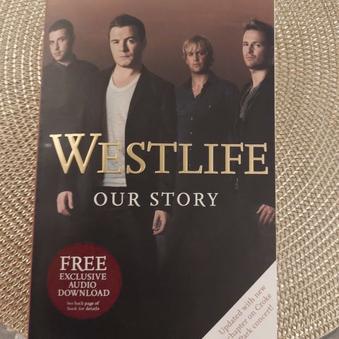 Westlife biografi- Our story - bok om bandets historie, utgitt 2009