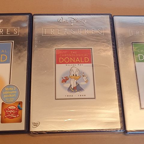 Disney Treasure The Chronological Donald 1934-1950 - Volume 1+2+3 - DVD