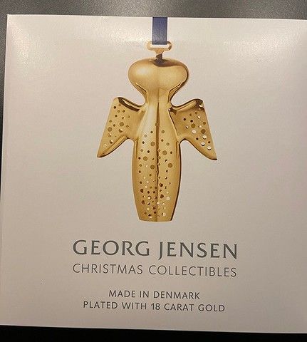 Georg Jensen Juleuro GABRIEL 2017 Plated with 18 karat Gold