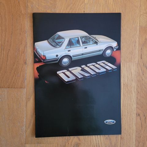 Brosjyre Ford Orion 1984 (09/83)