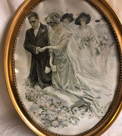 Harrison Fisher 1911. The Wedding.