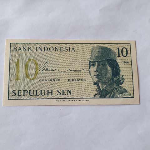 10 sen Indonesia