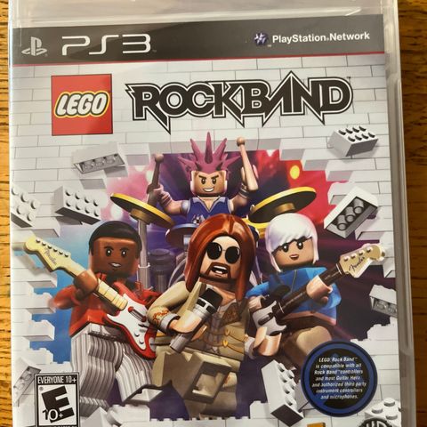 ps3 spill LEGO ROCKBAND NY!