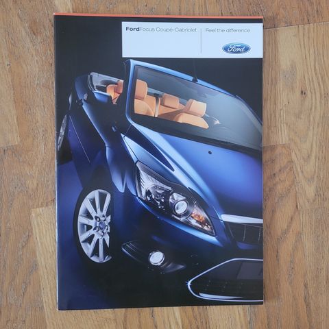 Brosjyre Ford Focus Coupe Cabriolet 2008 (04/08)