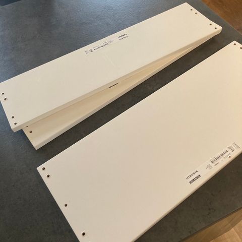 IKEA Utrusta hvite skuffefronter 60 cm