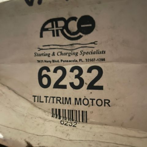 TRIM/TILTMOTOR   VOLVO.     ARCO.  6232