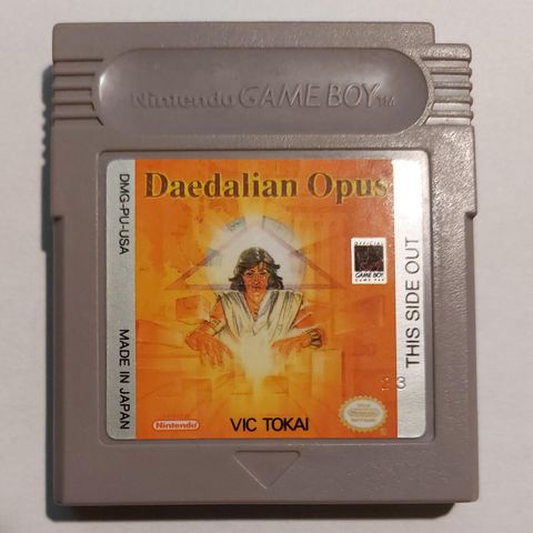 DAEDALIAN OPUS til Nintendo Game Boy (DMG-01)